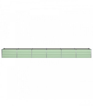 vidaXL Planter Green 480 x 80 x 45 cm Steel