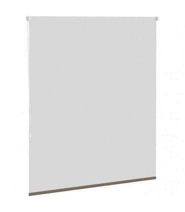 vidaXL Roller Blind Blackout Coffee 135x130 cm Fabric Width 131.6 cm Polyester
