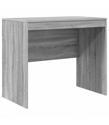 vidaXL Desk with Drawer with Shelf with Storage 2 pcs Grey Sonoma