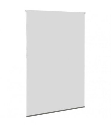 vidaXL Roller Blind Blackout Grey 165x230 cm Fabric Width 161.6 cm Polyester