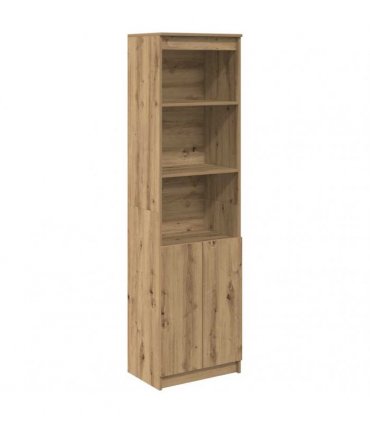 vidaXL Highboard Artisan Oak 50x35x180 cm Engineered Wood