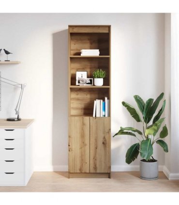 vidaXL Highboard Artisan Oak 50x35x180 cm Engineered Wood
