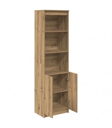 vidaXL Highboard Artisan Oak 50x35x180 cm Engineered Wood