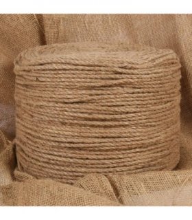 vidaXL Jute Rope 50 m Long 6 mm Thick