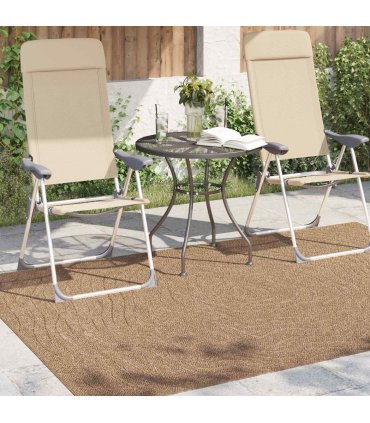 vidaXL Area Rugs Moire Rectangular AGIRA Natural 170 x 120 cm