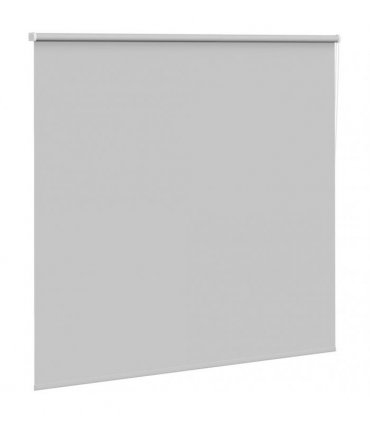 vidaXL Roller Blind Blackout Light Grey 165x130 cm Fabric Width 161.6 cm Polyester