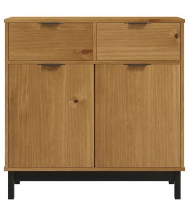 vidaXL Sideboard FLAM 80x40x80 cm Solid Wood Pine