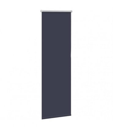 vidaXL Roller Blind Blackout Marine 45x130 cm Fabric Width 40.7 cm Polyester