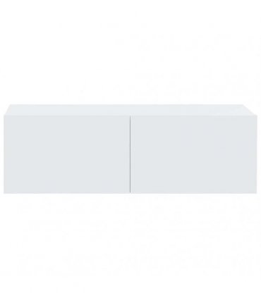 vidaXL Wall TV Cabinets 4 pcs White 100x30x30 cm
