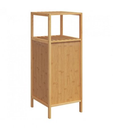 vidaXL Bathroom Cabinet with Shelf 36x33x87 cm Bamboo