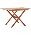 vidaXL Garden Table 110x67x74 cm Solid Acacia Wood