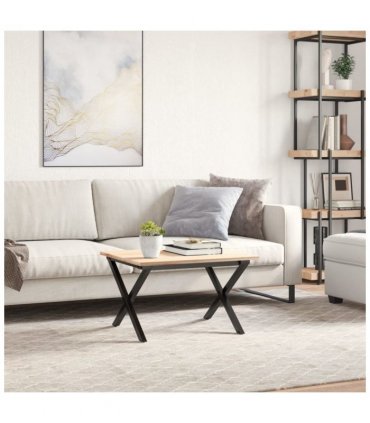 vidaXL Coffee Table Legs X-Frame 60x40x38 cm Steel