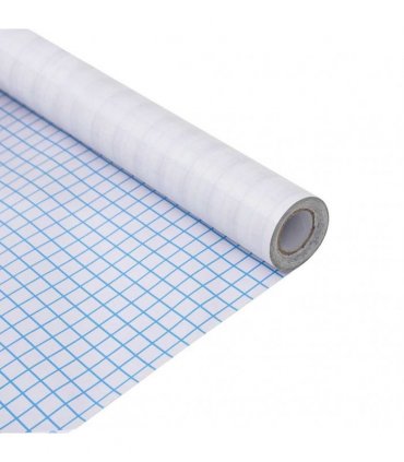 vidaXL Window Film Frosted Stripes Design 0.9x100 m PVC