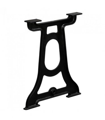 vidaXL Dining Table Leg | Set of 2 | Black | Cast iron | Standard | Durable