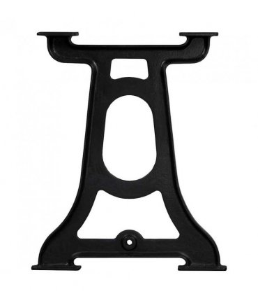 vidaXL Dining Table Leg | Set of 2 | Black | Cast iron | Standard | Durable
