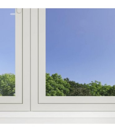 vidaXL Solar Films 3 pcs Static Reflective Effect Silver PVC