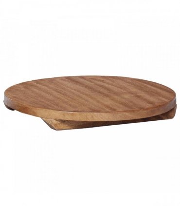 vidaXL Plant Stool 3 pcs Natural 29 x 29 x 3.5 cm Mahogany Wood