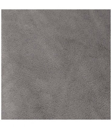 vidaXL Weighted Blanket with Cover Grey 138x200 cm Single 10 kg Fabric