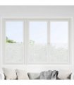 vidaXL Window Films 2 pcs Frosted Flower Pattern PVC