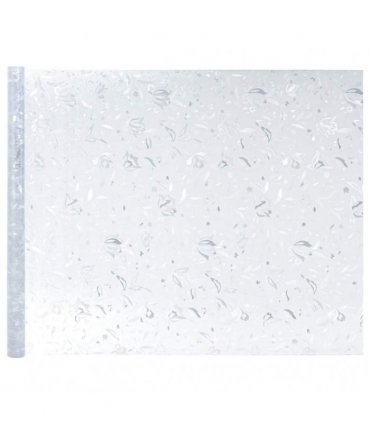 vidaXL Window Films 2 pcs Frosted Flower Pattern PVC