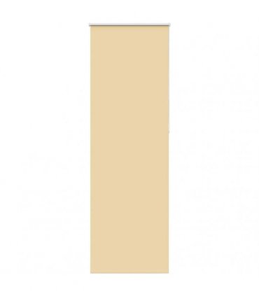 vidaXL Roller Blind Blackout Beige 70x210 cm Fabric Width 65.7 cm Polyester