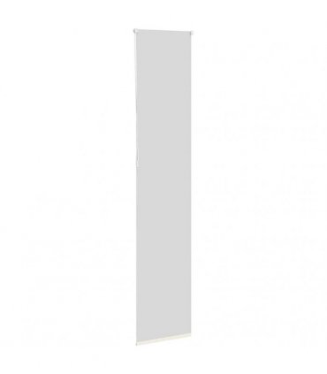 vidaXL Roller Blind Blackout Off White 50x210 cm Fabric Width 45.7 cm Polyester