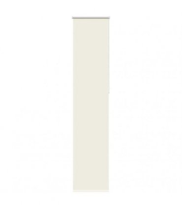 vidaXL Roller Blind Blackout Off White 60x210 cm Fabric Width 55.7 cm Polyester