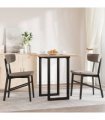 vidaXL Dining Table Legs O-Frame 50x40x73 cm Steel
