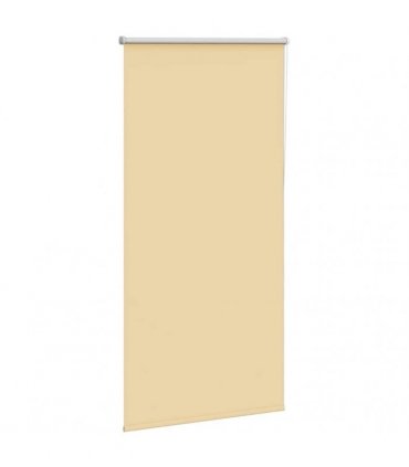 vidaXL Roller Blind Blackout Beige 75x150 cm Fabric Width 70.7 cm Polyester