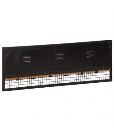 vidaXL Wall-mounted Coat Rack 90x11x30 cm Solid Wood Mango