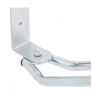 vidaXL Bicycle Stand Wall Mounted 2 pcs Galvanised Steel