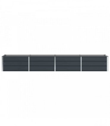 vidaXL Planter Anthracite 320 x 80 x 45 cm Steel
