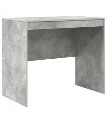 vidaXL Desk with Drawer with Shelf with Storage 2 pcs Concrete Grey