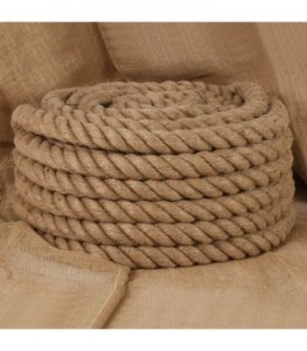 vidaXL Jute Rope 5 m Long 36 mm Thick