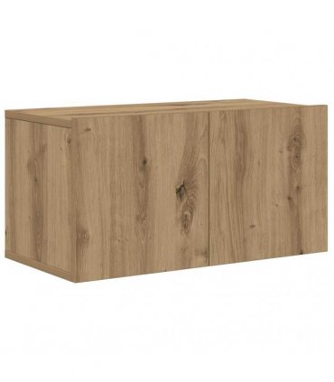 vidaXL TV Cabinet Set Wall-mounted 5 pcs Artisan Oak Engineered Wood