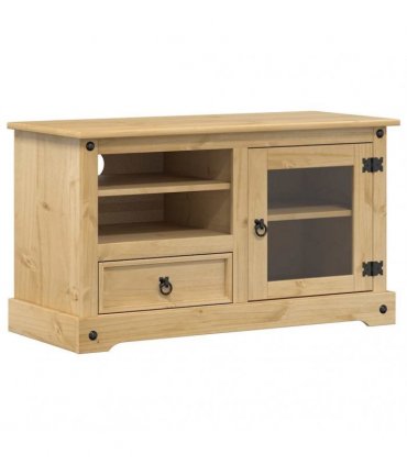 vidaXL TV Cabinet Corona 100x45x58 cm Solid Wood Pine