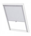 vidaXL Blackout Roller Blinds White C04