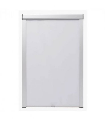vidaXL Blackout Roller Blinds White C04