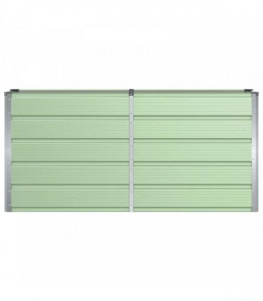 vidaXL Planter Green 160 x 40 x 75 cm Steel