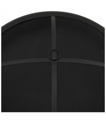 vidaXL Fire Pit with Poker 75 cm XXL Steel