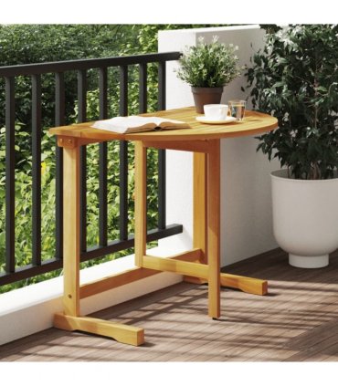 vidaXL Folding Balcony Table 90x60x72 cm Solid Wood Acacia