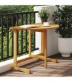 vidaXL Folding Balcony Table 90x60x72 cm Solid Wood Acacia