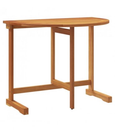 vidaXL Folding Balcony Table 90x60x72 cm Solid Wood Acacia