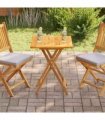 vidaXL Table Top Solid Teak Wood 60x60x2.5 cm