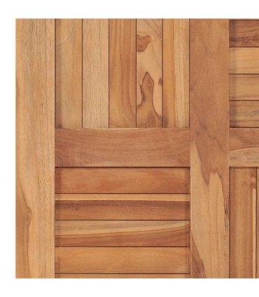 vidaXL Table Top Solid Teak Wood 60x60x2.5 cm