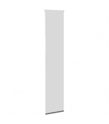 vidaXL Roller Blind Blackout Grey 40x210 cm Fabric Width 35.7 cm Polyester