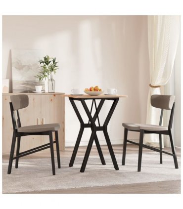 vidaXL Dining Table Legs Y-Frame 40x40x73 cm Steel