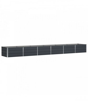 vidaXL Planter Anthracite 480 x 80 x 45 cm Steel
