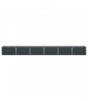 vidaXL Planter Anthracite 480 x 80 x 45 cm Steel
