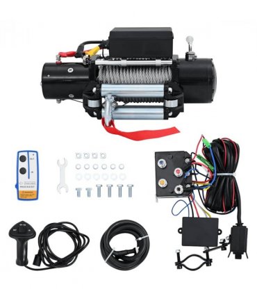 vidaXL Electric Winch 12 V 13000 lbs